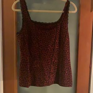 Black and Red top by White House Black market